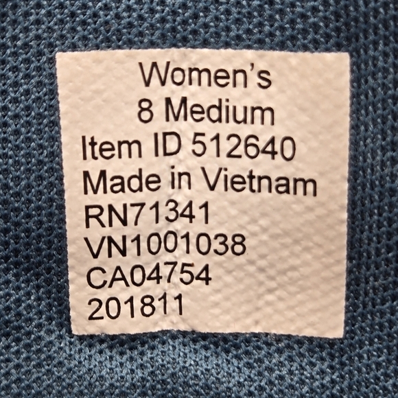 L.L. Bean Women's North Peak Ventilated Trail Shoes Size 8 - Picture 8 of 8